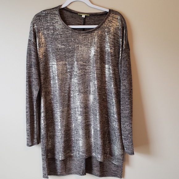 Gianni Bini gold tunic top - Picture 1 of 5